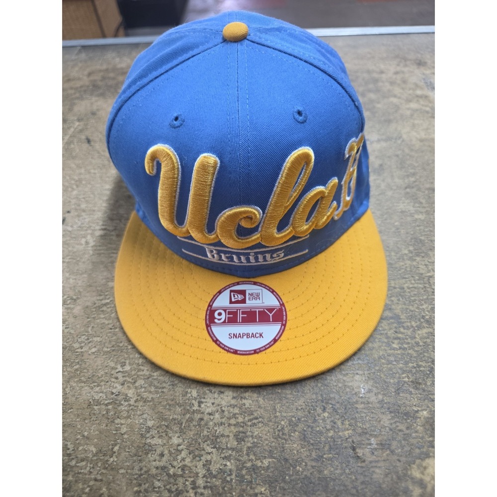 UCLA Bruins Hat New Era 9Fifty "Outright" Premium Snapback Blue/Gold Cap H96